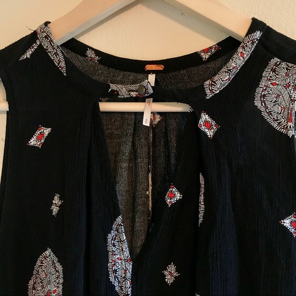 {Free People} Tree Swing Tunic Dress - Picture 5 of 8